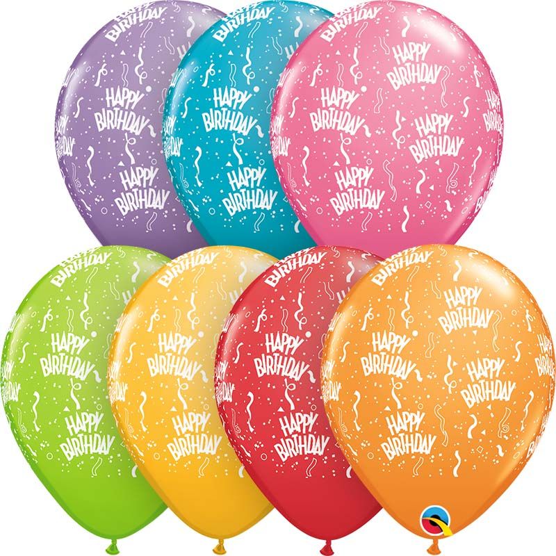 11" Birthday-A-Round Festive Assortment